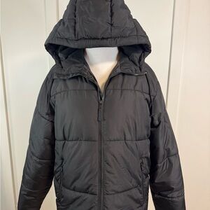 Old Navy Black Hooded Jacket